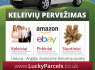 vaziuojam - Lietuva - Anglija siuntos kroviniai keleiviai kiekviena savaite luckyparcels