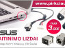 ASUS NEŠIOJAMŲ KOMPIUTERIŲ MAITINIMO LIZDAI NUO 3 EUR, Šiauliuose