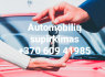 Automobilių supirkimas visoje Lietuvoje