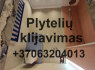 Plyteliu klijavimas